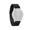 Curea metalica neagra tip Slim pentru Huawei Watch W1, Metal, Smart Protection