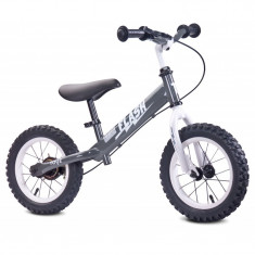 Bicicleta fara pedale Toyz Flash 12 Grey foto