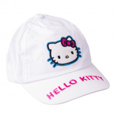 Sapca fete Hello Kitty alba foto