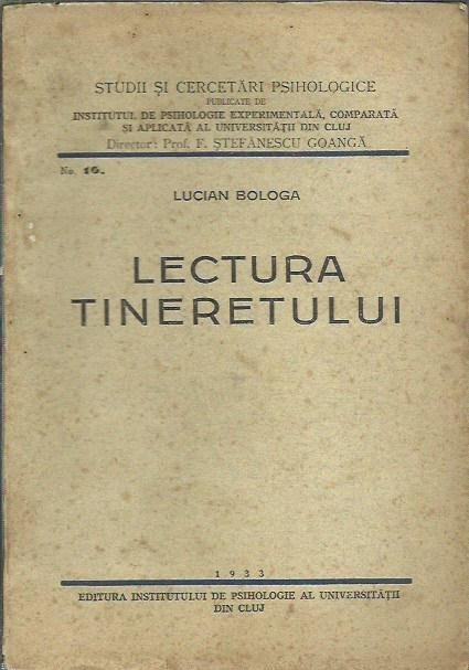 AS - Lucian Bologa - LECTURA TINERETULUI NR. 16
