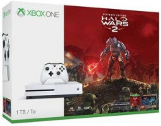 Consola Microsoft Xbox One S 1TB + Halo Wars 2 foto