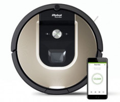 Aspirator iRobot Roomba 966, iAdapt, 33 W (Negru/Auriu) foto