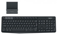Tastatura Logitech K375s, Wireless (Negru) foto