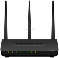 Router Wireless Synology RT1900ac, Gigabit, Dual Band, 1900 Mbps, 3 Antene Externe foto