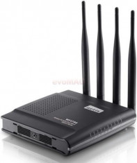 Router Wireless Netis WF2780, Gigabit, Dual Band, 1200 Mbps, 4 Antene externe omnidirectionale foto