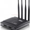 Router Wireless Netis WF2780, Gigabit, Dual Band, 1200 Mbps, 4 Antene externe omnidirectionale