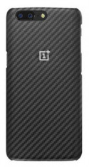 Protectie Spate OnePlus pentru OnePlus 5, Carbon (Negru) foto