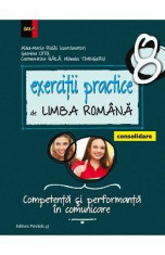 Exercitii practice de limba romana - Clasa a 8-a - Consolidare 2016 - Mina-Maria Rusu, G. Cotoi, C.-I. Haila, M. Timingeriu foto
