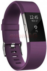 Bratara Fitness Fitbit Charge 2, Marimea L (Mov) foto