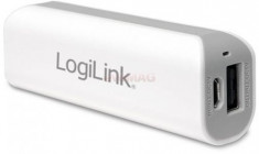 Acumulator extern Logilink PowerBank PA0085, 2200mAh, 1 USB (Alb) foto