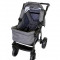 Carucior multifunctional Kerttu Twist-R 43 maro cu buline colorate