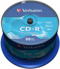 Blank CD-R, 52X, 700MB (Pachet de 50 bucati) foto