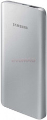 Acumulator extern Samsung EB-PA500USEGWW, 5200 mAh, 1 USB, Universal (Argintiu) foto