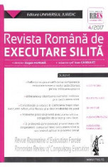 Revista romana de executare silita Nr. 4 din 2017 foto