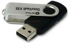 Stick USB Serioux DataVault V35 4GB (Negru) foto