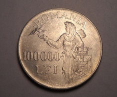 100000 lei 1946 UNC foto