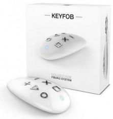 Telecomanda breloc Fibaro KeyFob FGKF-601, Z-Wave Plus (Alb) foto