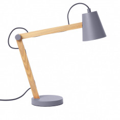 Lampa de birou Play Grey Matt / Nature foto