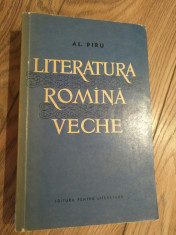 al piru - literatura romina veche Rc foto