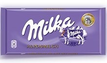 Milka 100g Alpine Milk foto