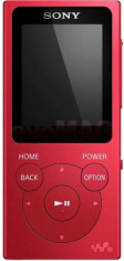 Mp3 Player Sony NWE393R, 4GB (Rosu) foto