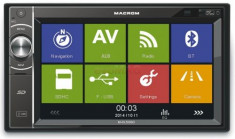 Player DVD auto Macrom M-DL5000, 4x45W, Touchscreen 6.2inch, USB, Bluetooth, Navigatie GPS foto