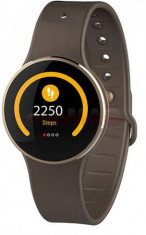 Smartwatch MyKronoz ZeCircle 2, TFT Capacitive touchscreen, Bluetooth, Rezistent la apa si praf (Maro) foto