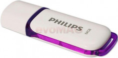 Stick USB Philips FM64FD70B/10 Snow Edition, 64GB, USB 2.0 (Alb/Mov) foto