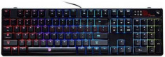 Tastatura Gaming Mecanica Thermaltake Tt eSPORTS Poseidon Z RGB, Blue Switch (Neagra) foto