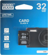 Card de memorie GOODRAM SMC00731, SDHC, 32GB, Clasa 4 foto