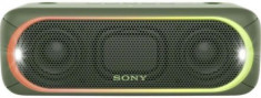 Boxa Portabila Sony SRSXB30G, EXTRA BASS, Bluetooth, NFC, Wi-Fi (Verde) foto
