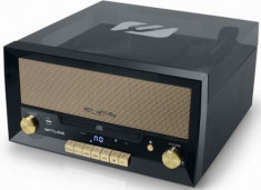 Pick-up Muse MT-110 B, Bluetooth, Radio FM, CD Player, USB, 20 W (Negru) foto