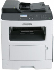 Multifunctional Lexmark MX317dn, laser alb-negru, Fax, A4, 33 ppm, Duplex, ADF, Retea foto