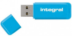 Stick USB Integral 178609, 4GB, USB 2.0 (Albastru) foto