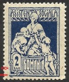 VARIETATE--ASISTENTA SOCIALA--CADRU PARTIAL LIPSA--1921 MNH, Nestampilat