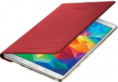 Husa Samsung Simple Cover EF-DT700BREGWW pentru Galaxy Tab S 8.4inch T700, T705 (Rosie) foto