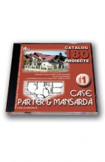 Cd proiecte case parter si mansarda volumul 1 foto