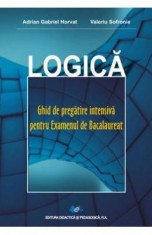 Logica. Ghid de pregatire intensiva pentru Bac - Adrian Gabriel Horvat, Valeriu Sofronie foto