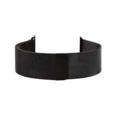 Curea metalica neagra pentru Apple Watch 42mm pentru Series 1 / 2 / 3 / 4 versiunea 44mm foto