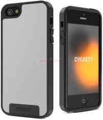 Protectie spate Cygnett Apollo CY0865CPAPO pentru iPhone 5 (Alb cu gri) foto