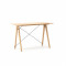 Masa de birou Desk Slim Beech, L120xl50xh75 cm