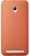 Protectie spate Asus PF-01 pentru Asus Zenfone Go ZC500TG (Portocaliu) foto