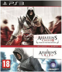 Assassins Creed &amp;amp; Assassins Creed 2 (PS3) foto