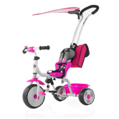 Tricicleta pentru copii Boby Deluxe Pink foto