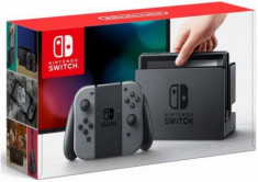 Consola Nintendo Switch (Joy-Con Neon Negru/Gri) foto