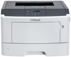 Imprimanta laser alb-negru Lexmark MS417DN, A4, 38 ppm, Duplex, Retea foto
