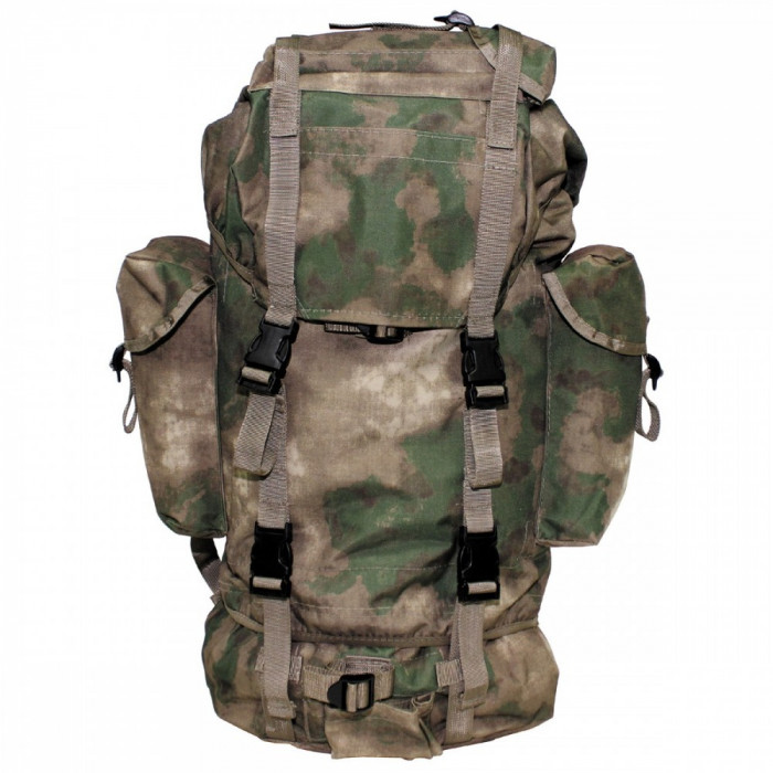 Rucsac MFH BW Combat Camuflaj HDT Camo Green 65L 30253E