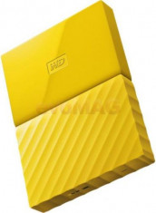 HDD Extern Western Digital My Passport NEW, 2TB, 2.5 inch, USB 3.0 (Galben) foto