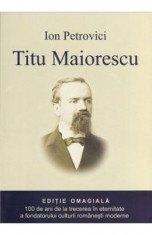 Titu Maiorescu - Ion Petrovici foto