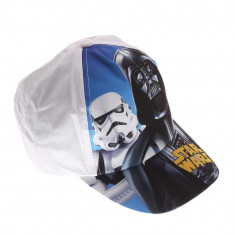 Sapca baieti Star Wars Darth Vader Storm Trooper alba foto